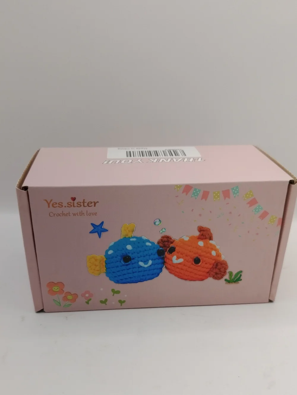 yes.sister! Little Fish Amigurumi Crochet Knit Kit DIY Mini Plushies 2.4